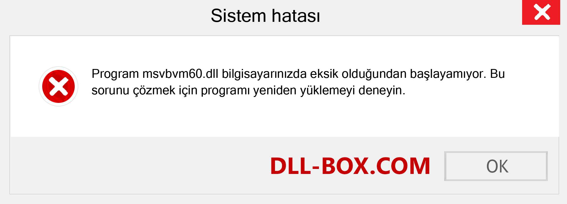 msvbvm60.dll dosyası eksik mi? Windows 7, 8, 10 için İndirin - Windows'ta msvbvm60 dll Eksik Hatasını Düzeltin, fotoğraflar, resimler